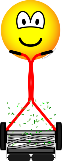 Grasmaaier emoticon